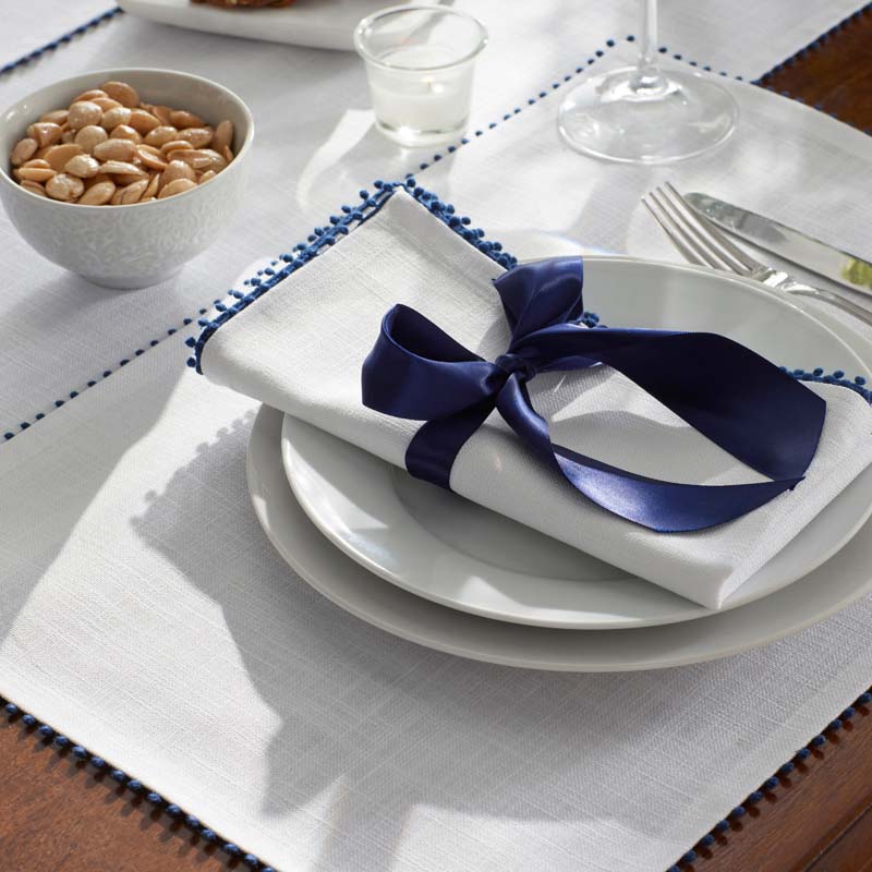 Pom Fringe Placemats, Set of 4