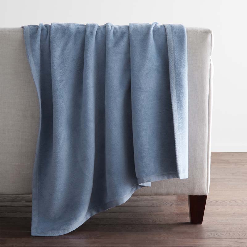 Cotton/Acrylic Fleece Throw