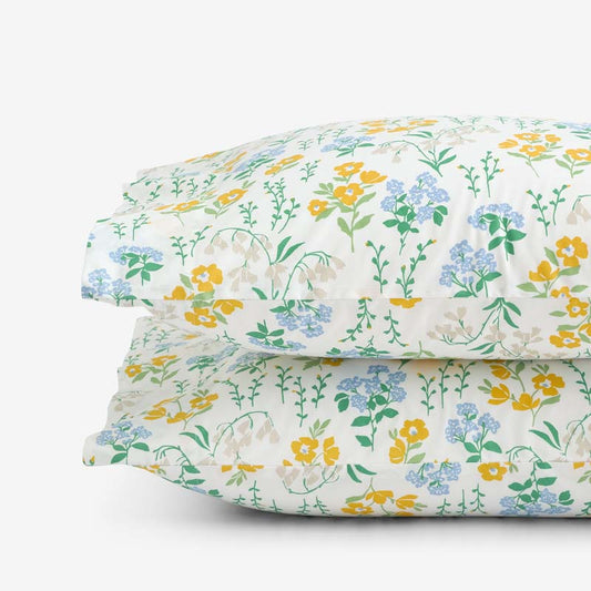 Isadora Classic Cool Cotton Percale Pillowcase Set