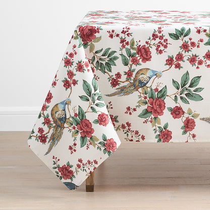 Elegant Pheasant Tablecloth
