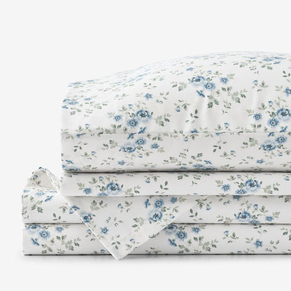 Garden Burst Premium Smooth Wrinkle-Free Sateen Bed Sheet Set