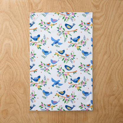 Seasonal Printed Tea Towels, Set of 2