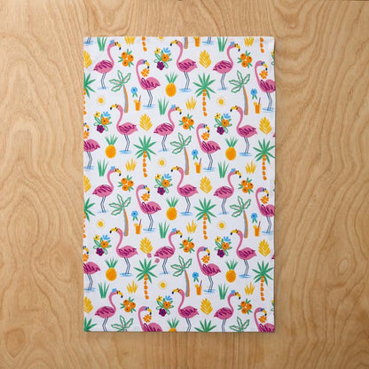 Seasonal Printed Tea Towels, Set of 2