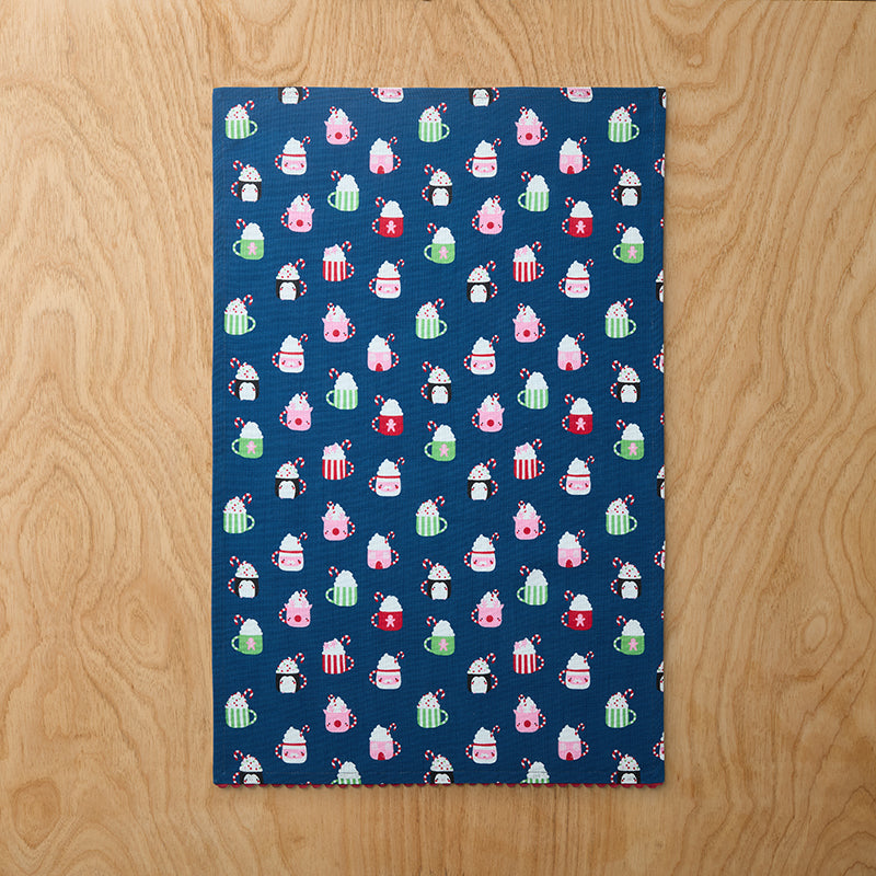 Seasonal Printed Tea Towels, Set of 2