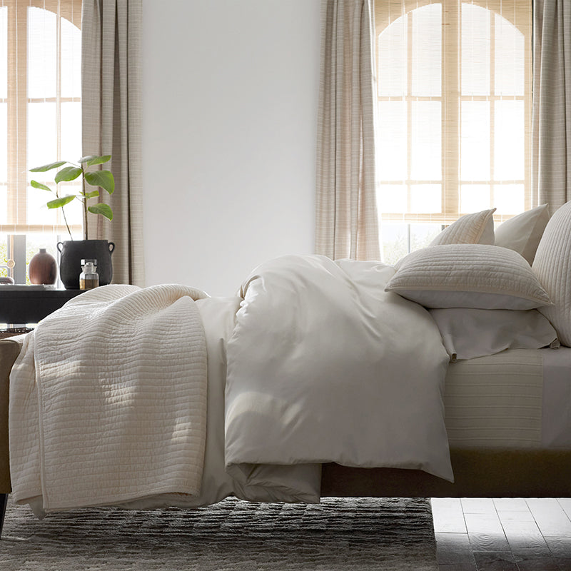 Premium Smooth Supima® Cotton Wrinkle-Free Sateen Duvet Cover