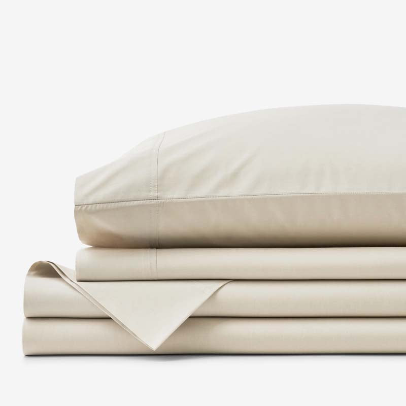 Premium Cool Supima® Cotton Percale Bed Sheet Set