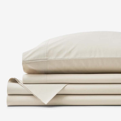 Premium Cool Supima® Cotton Percale Bed Sheet Set