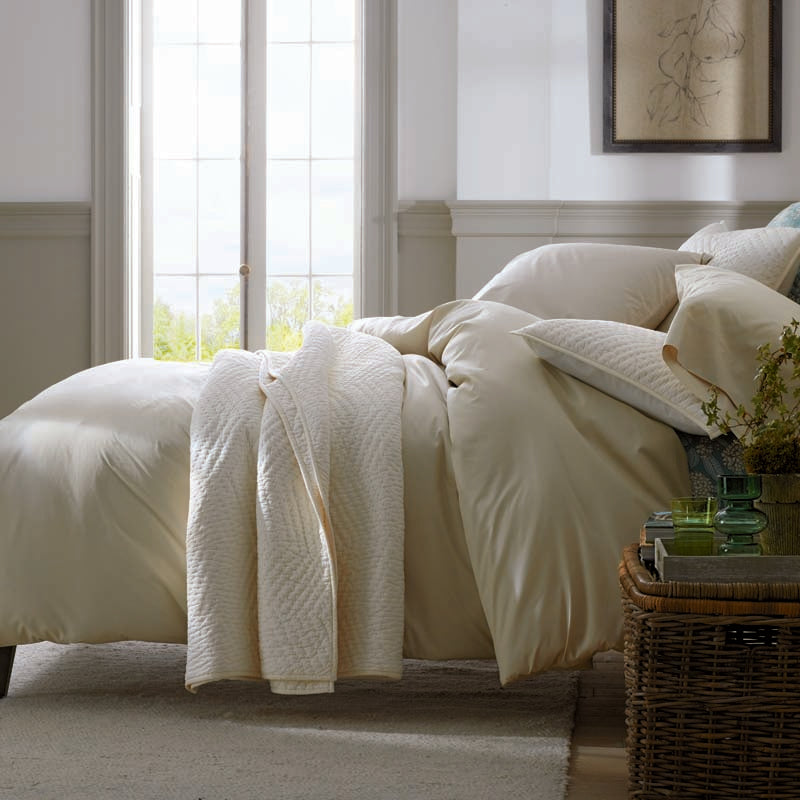 Premium Cool Supima® Cotton Percale Bed Sheet Set
