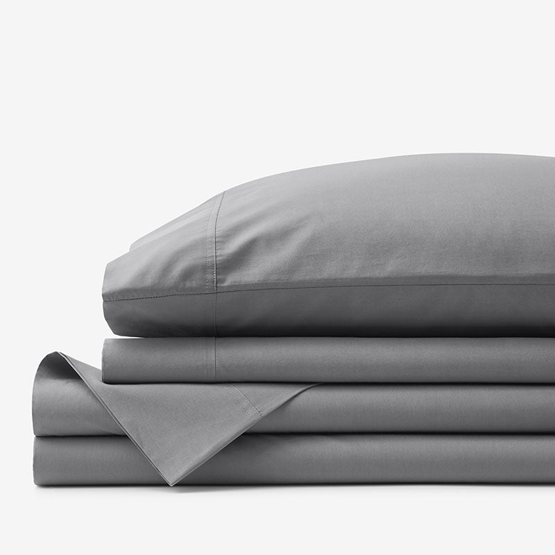 Premium Cool Supima® Cotton Percale Bed Sheet Set