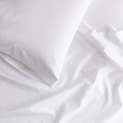 Premium Cool Supima® Cotton Percale Flat Bed Sheet