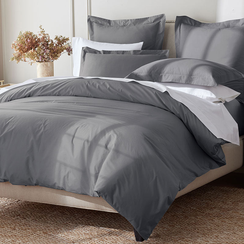 Premium Cool Supima® Cotton Percale Bed Duvet Cover