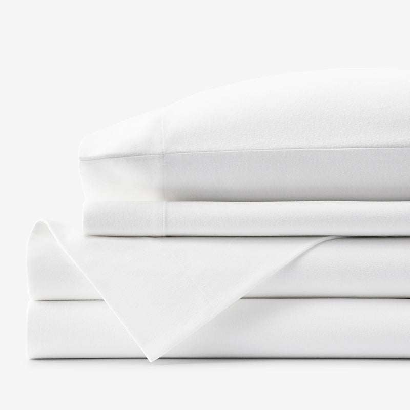 Premium Ultra-Cozy Cotton Velvet Flannel Bed Sheet Set