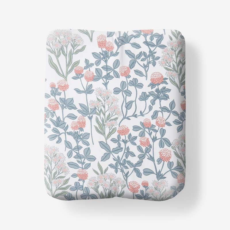 Holiday Print Classic Ultra-Cozy Cotton Flannel Fitted Bed Sheet