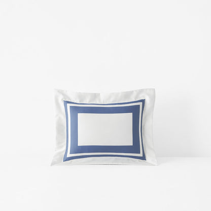 Double Border Premium Smooth Supima® Cotton Wrinkle-Free Sateen Decorative Lumbar Pillow Cover