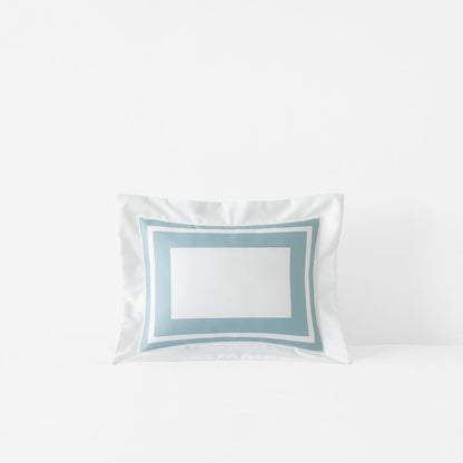 Double Border Premium Smooth Supima® Cotton Wrinkle-Free Sateen Decorative Lumbar Pillow Cover