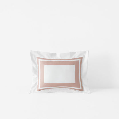 Double Border Premium Smooth Supima® Cotton Wrinkle-Free Sateen Decorative Lumbar Pillow Cover