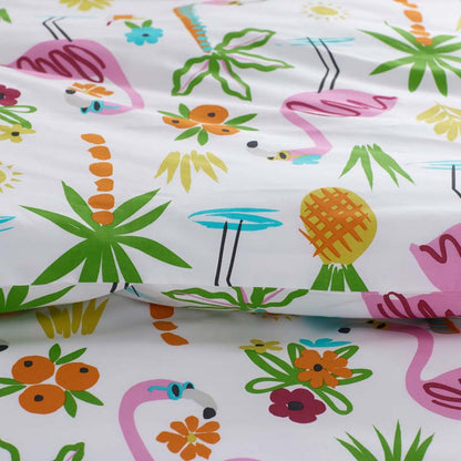 Summer Prints Classic Cool Cotton Percale Duvet Cover