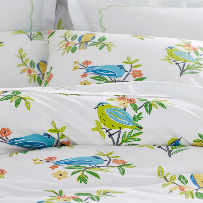 Summer Prints Classic Cool Cotton Percale Bed Sheet Set
