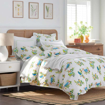 Summer Prints Classic Cool Cotton Percale Duvet Cover