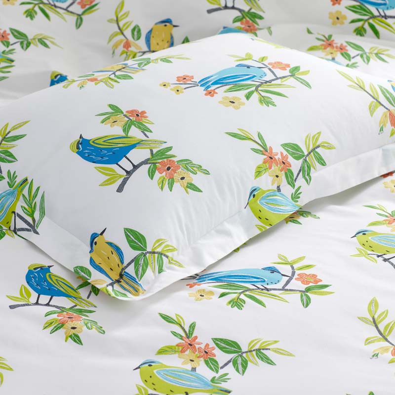 Summer Prints Classic Cool Cotton Percale Duvet Cover
