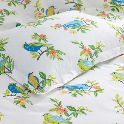 Summer Prints Classic Cool Cotton Percale Duvet Cover