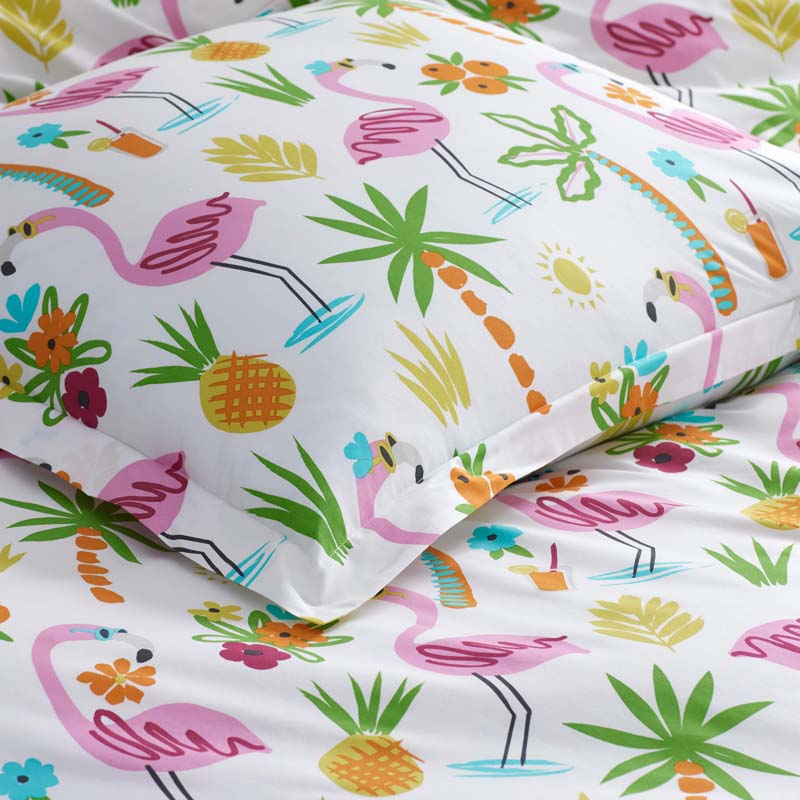 Summer Prints Classic Cool Cotton Percale Duvet Cover