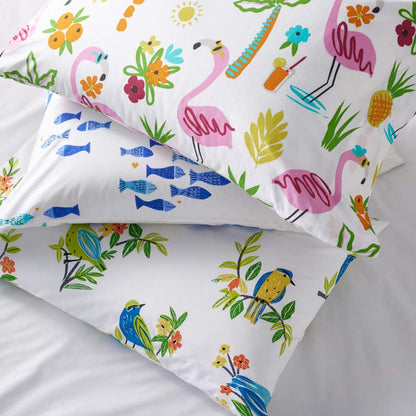 Summer Prints Classic Cool Cotton Percale Pillowcase Set