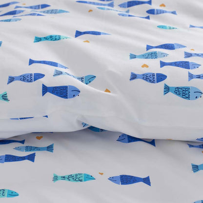 Summer Prints Classic Cool Cotton Percale Duvet Cover
