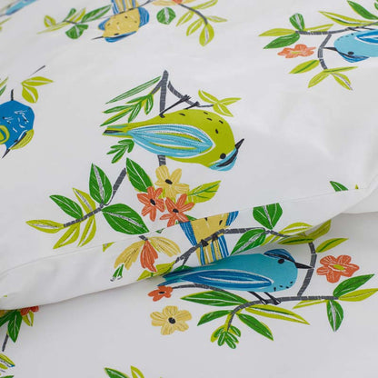 Summer Prints Classic Cool Cotton Percale Duvet Cover
