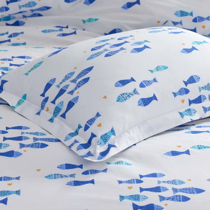 Summer Prints Classic Cool Cotton Percale Duvet Cover