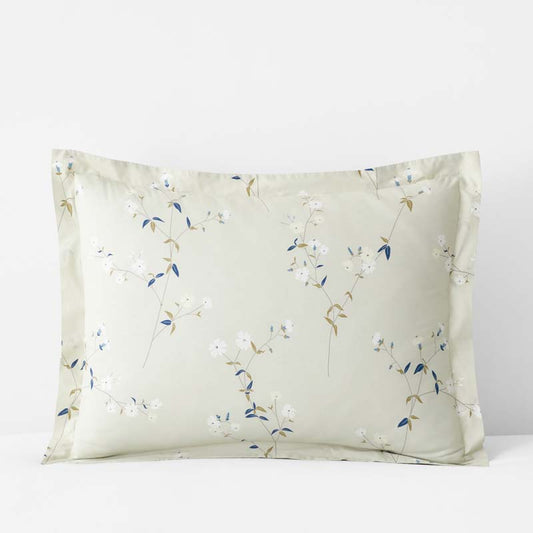 Blossom Trail Garment Washed Cotton Percale Sham