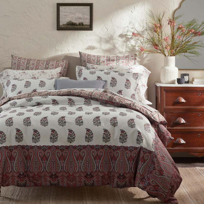 Aadrika Reversible Premium Smooth Sateen Duvet Cover