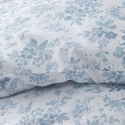 Whisper Fleur Premium Smooth Wrinkle-Free Sateen Pillowcase Set