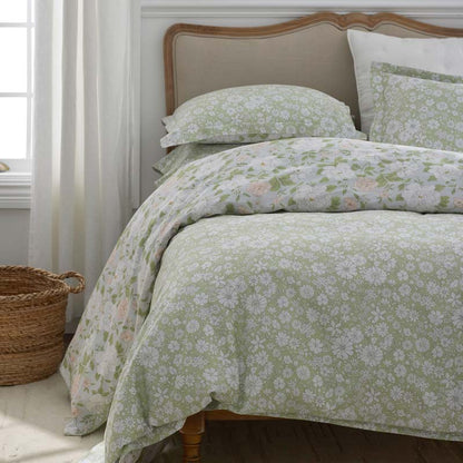 Misty Meadow Cluster Reversible Classic Smooth Sateen Duvet Cover