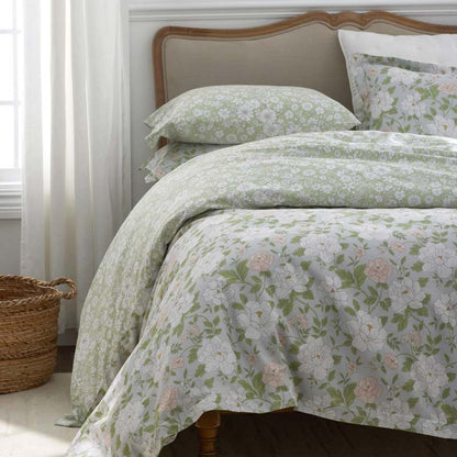 Misty Meadow Cluster Reversible Classic Smooth Sateen Duvet Cover