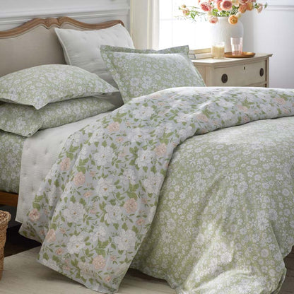 Misty Meadow Cluster Reversible Classic Smooth Sateen Sham