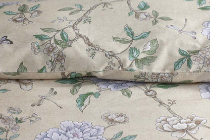 Peony Garden Premium Smooth Wrinkle-Free Sateen Duvet Cover