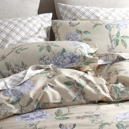 Peony Garden Premium Smooth Wrinkle-Free Sateen Duvet Cover