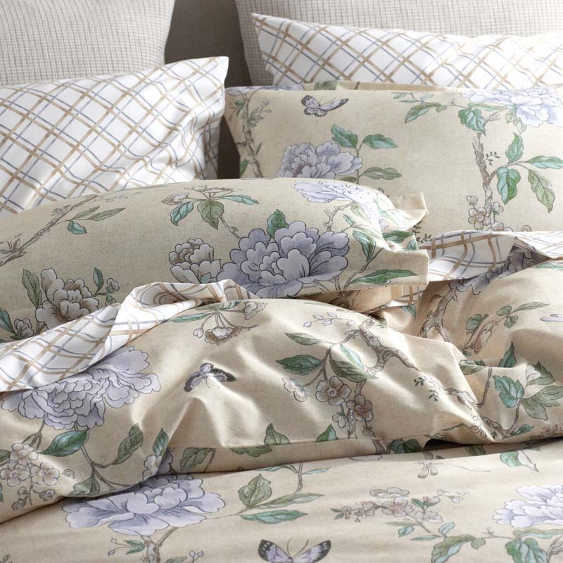 Peony Garden Premium Smooth Wrinkle-Free Sateen Pillowcase Set