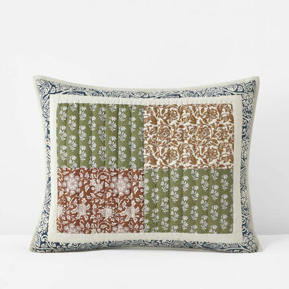 Deepti Patchwork Quilted Sham
