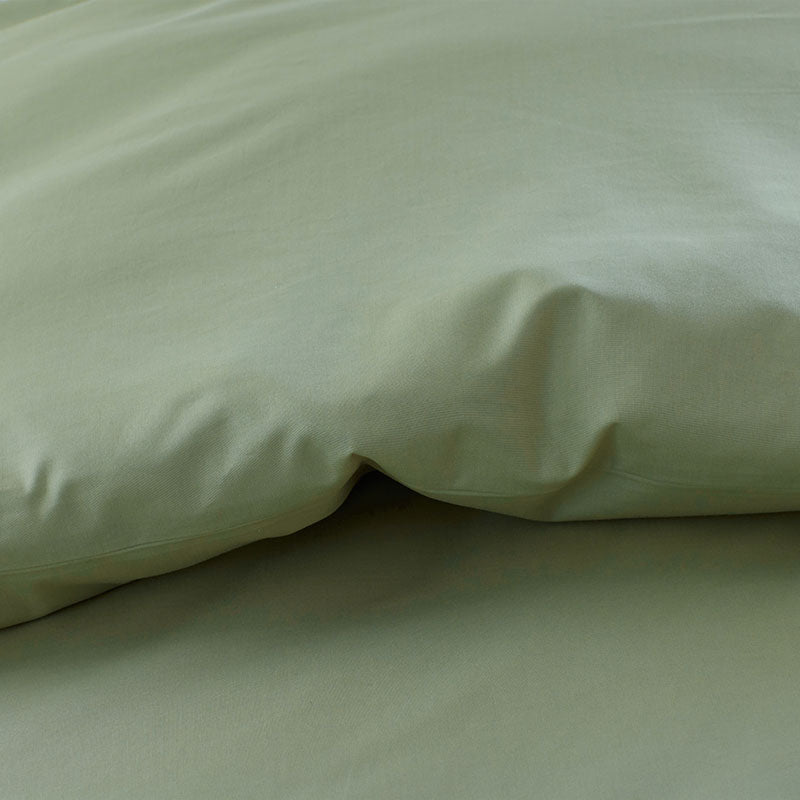 Classic Cool Organic Cotton Percale Solid Pillowcase Set
