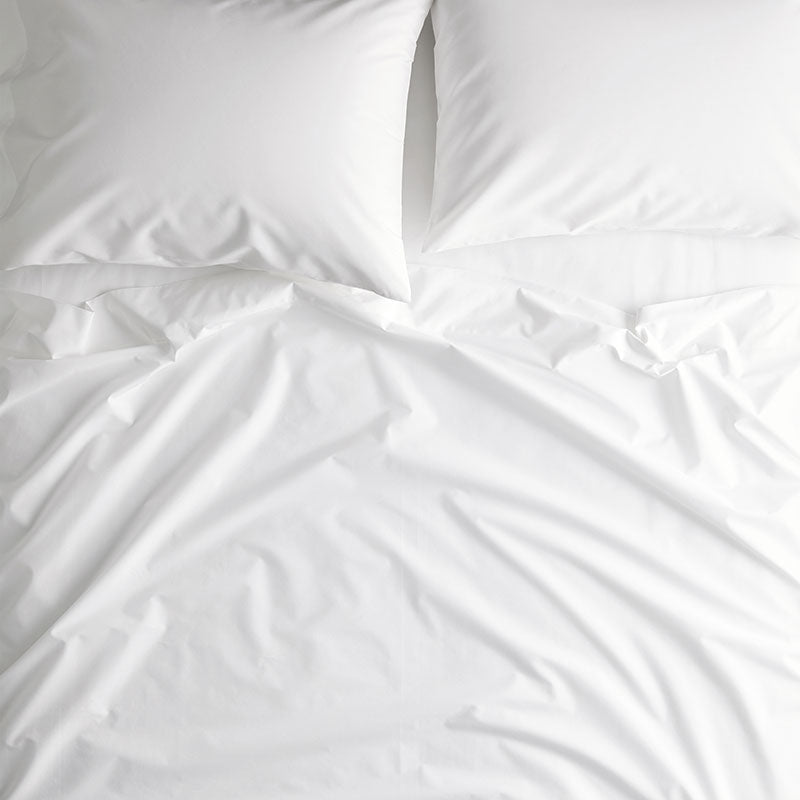 Classic Cool Organic Cotton Percale Solid Pillowcase Set