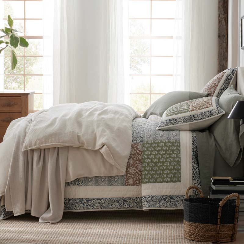 Deepti Patchwork Quilted Sham