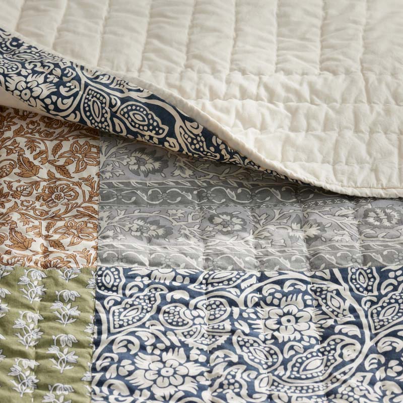 Deepti Patchwork Quilted Sham