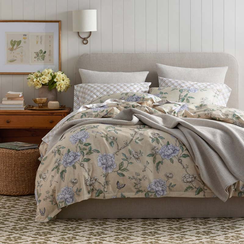Peony Garden Premium Smooth Wrinkle-Free Sateen Pillowcase Set