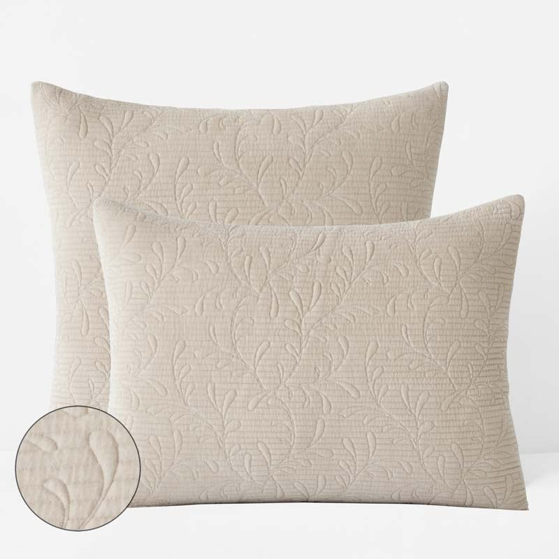 Tinsley Leaf Quilted Sham