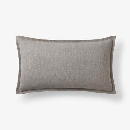 Linen Decorative Lumbar Pillow Cover