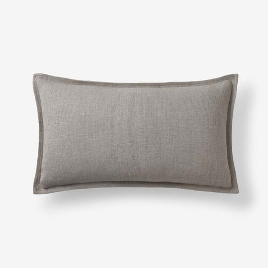 Linen Decorative Lumbar Pillow Cover