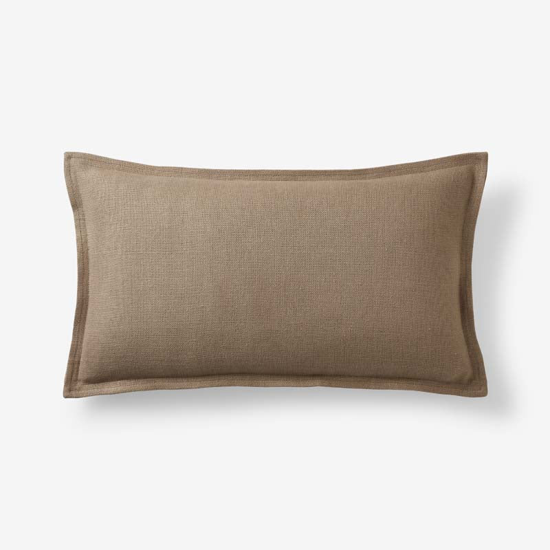 Linen Decorative Lumbar Pillow Cover