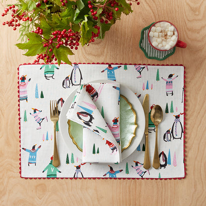 Seasonal Printed Placemats, Set of 4